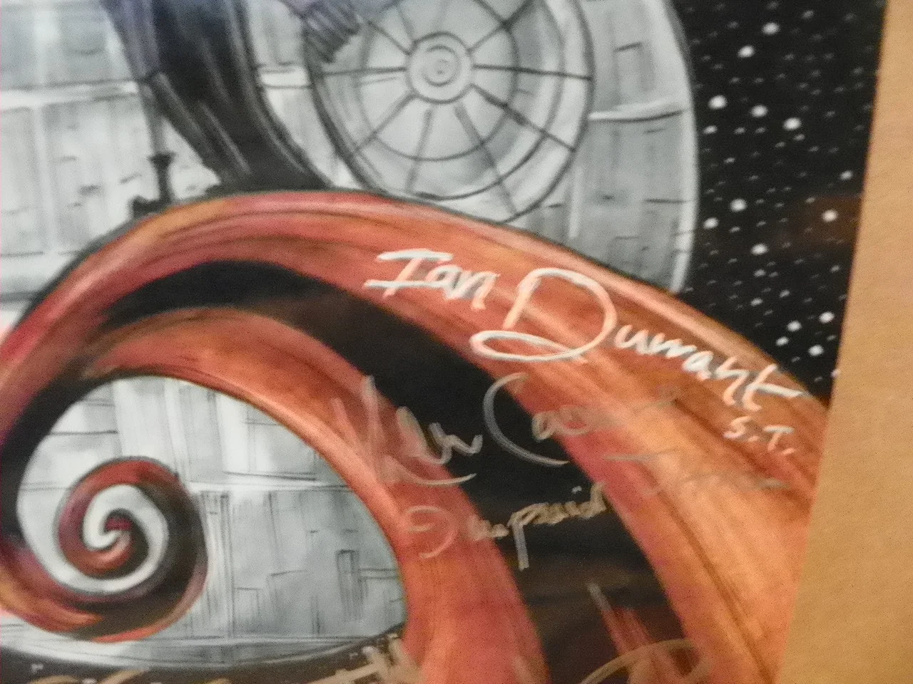 Flyng Goode Bunn Combs Butterfield Durrant Modrige Austen X — Star Wars Stormtroper Cast Signed Autographed Custom art Photo artitst proof, image 3