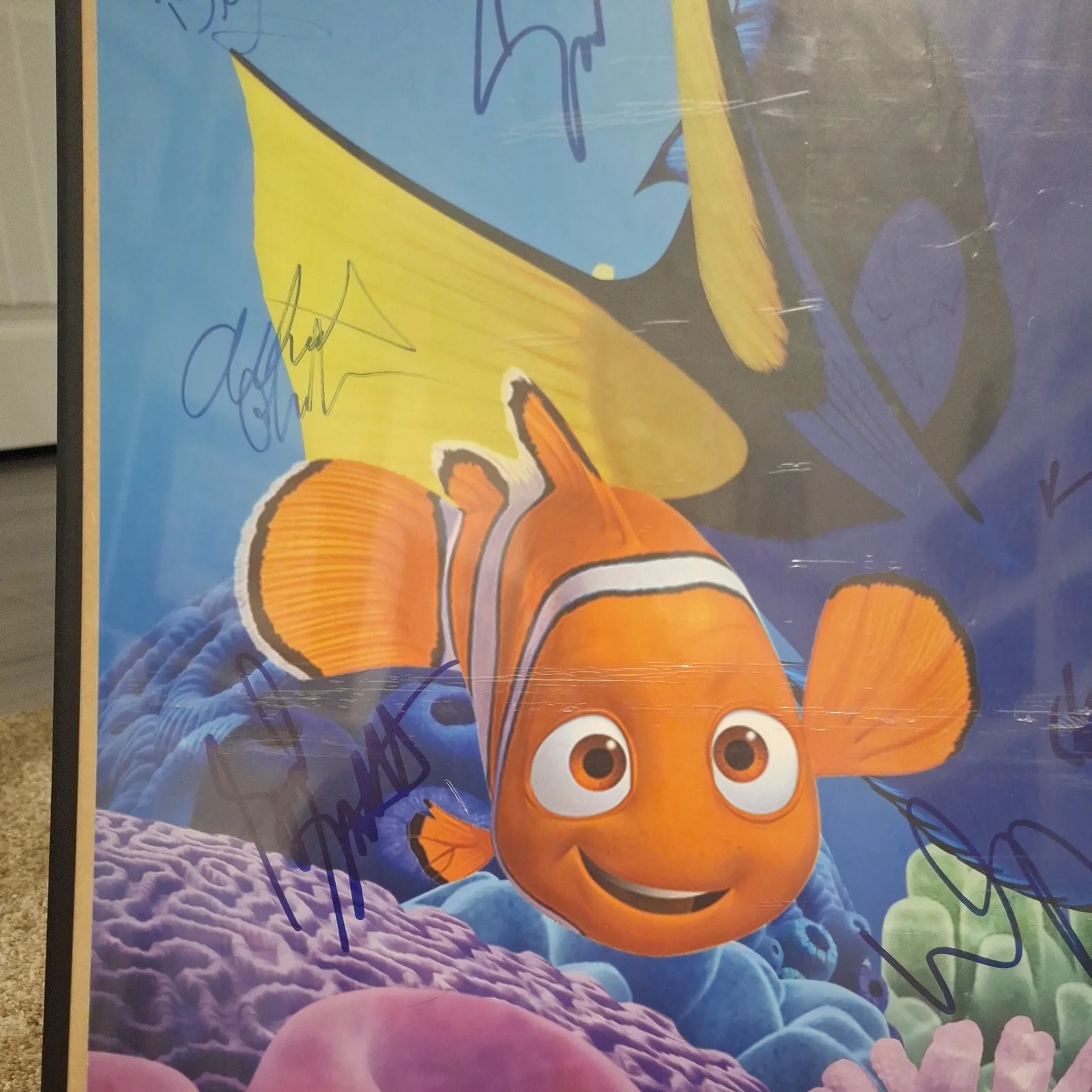 Ellen DeGeneres — FINDING DORY SIGNED 15X POSTER, DEGENERES,ONEIL,KEATON,WEAVER,GARRETT,BROOKS ++, image 3