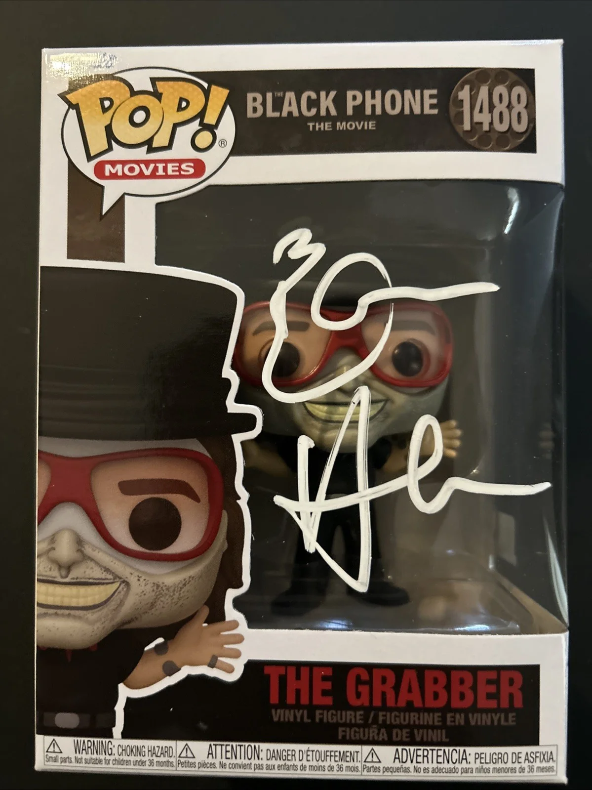 Ethan Hawke — Ethan Hawke Signed The Grabber Black Phone Funko #1488 OCCM COA