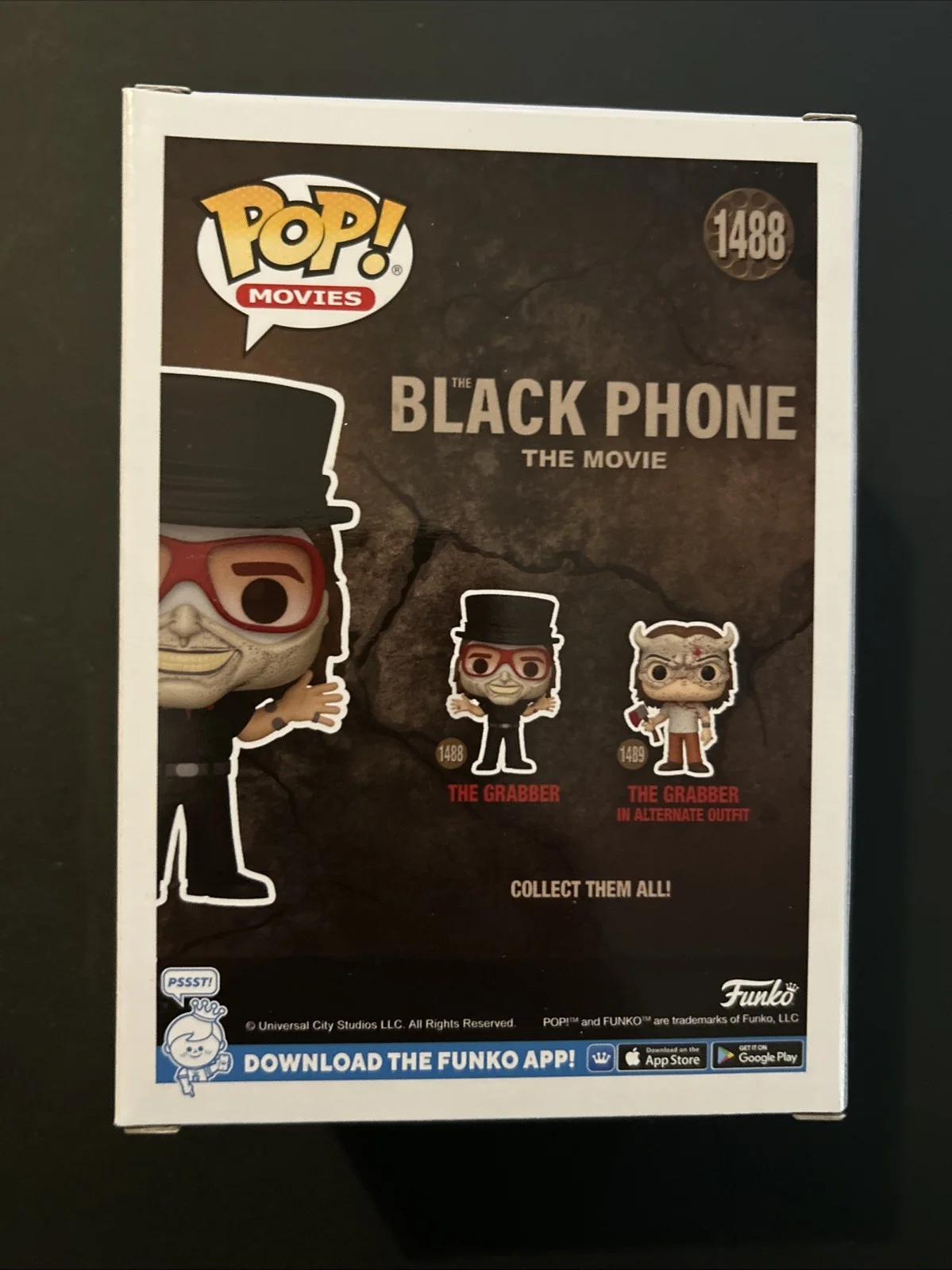 Ethan Hawke — Ethan Hawke Signed The Grabber Black Phone Funko #1488 OCCM COA, image 3