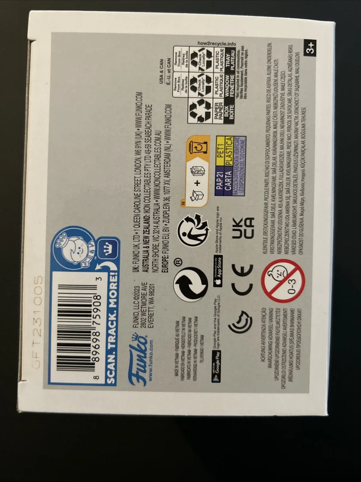 Ethan Hawke — Ethan Hawke Signed The Grabber Black Phone Funko #1488 OCCM COA, image 5