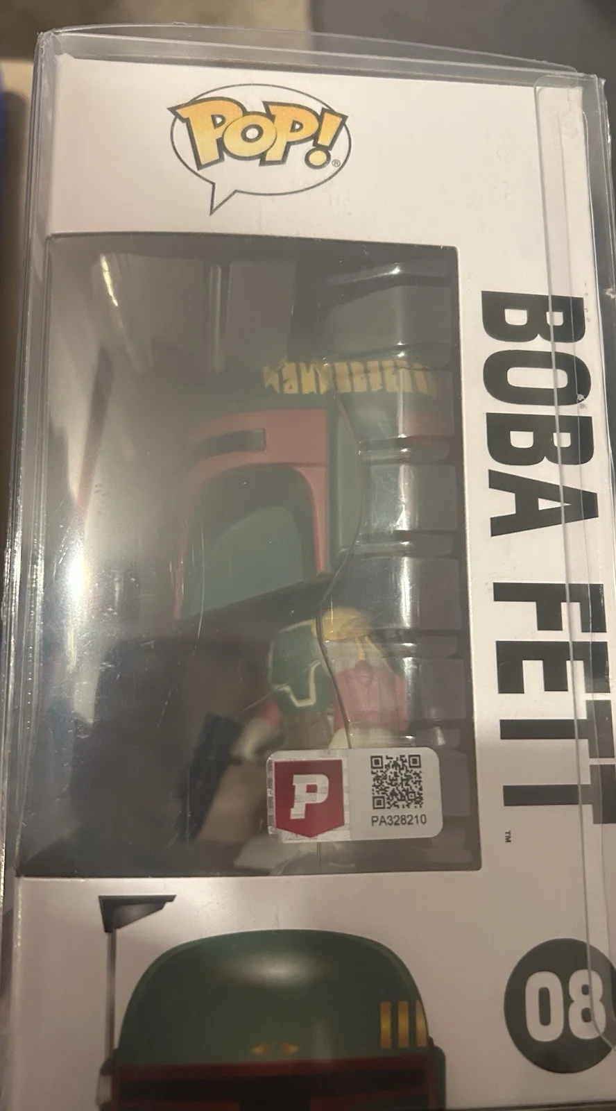 Funko Pop Star Wars Boba Fett #08 Autographed Figure, изображение 2