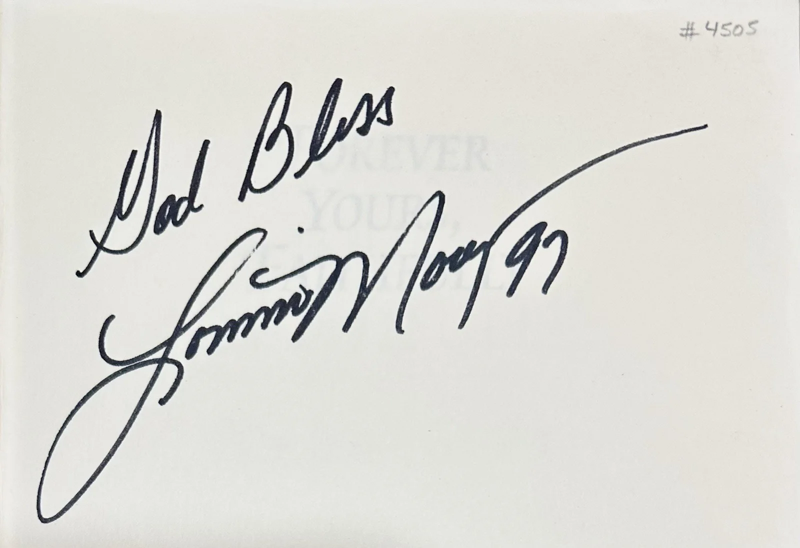 Lorrie Morgan Signed Book, image 2