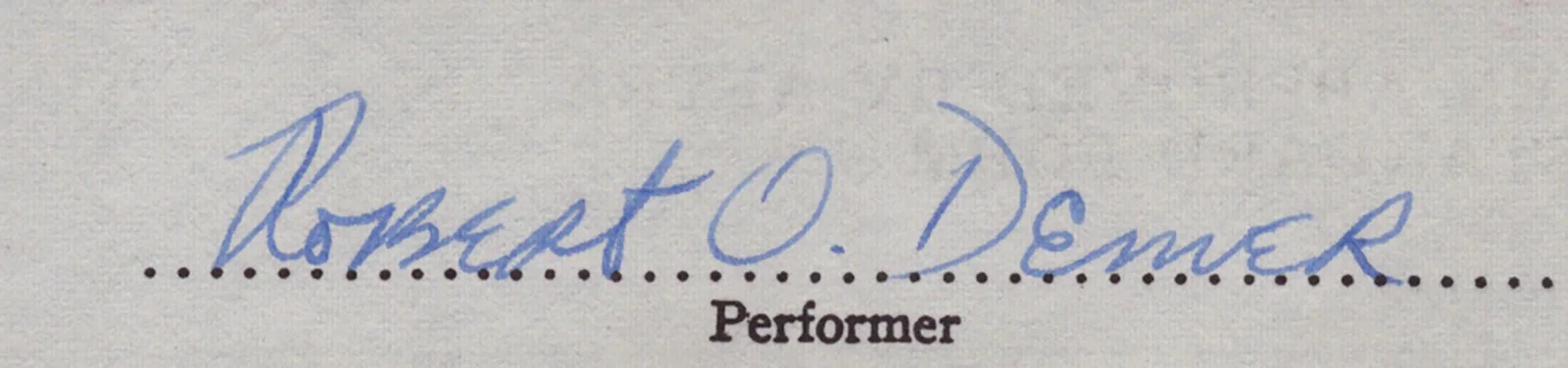 Bob Denver — BOB DENVER - CONTRACT SIGNED 12/18/1959, image 2
