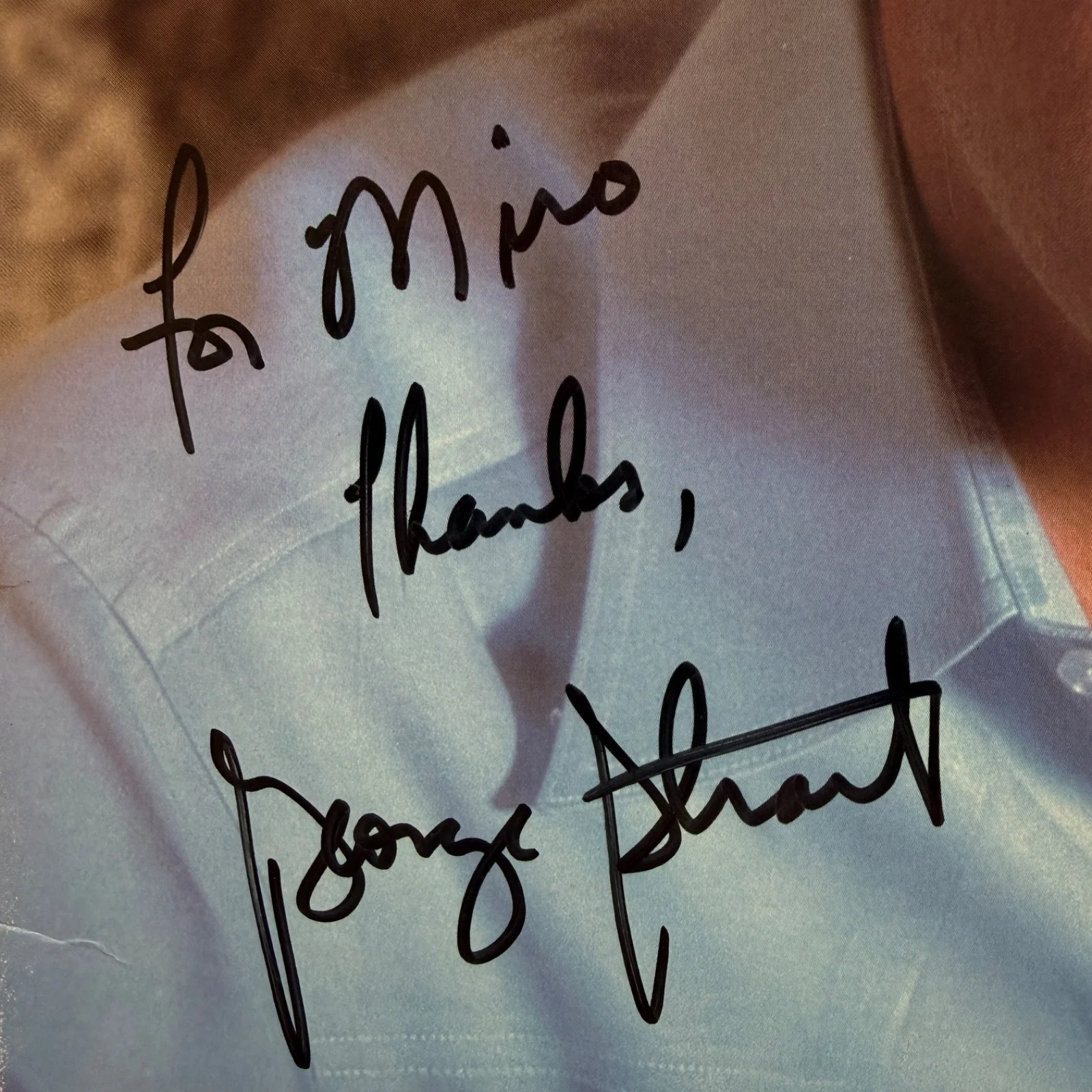 GEORGE STRAIT "Something Special" AUTOGRAPHED usa VINYL LP GOLD PROMO stamp NM!, изображение 2