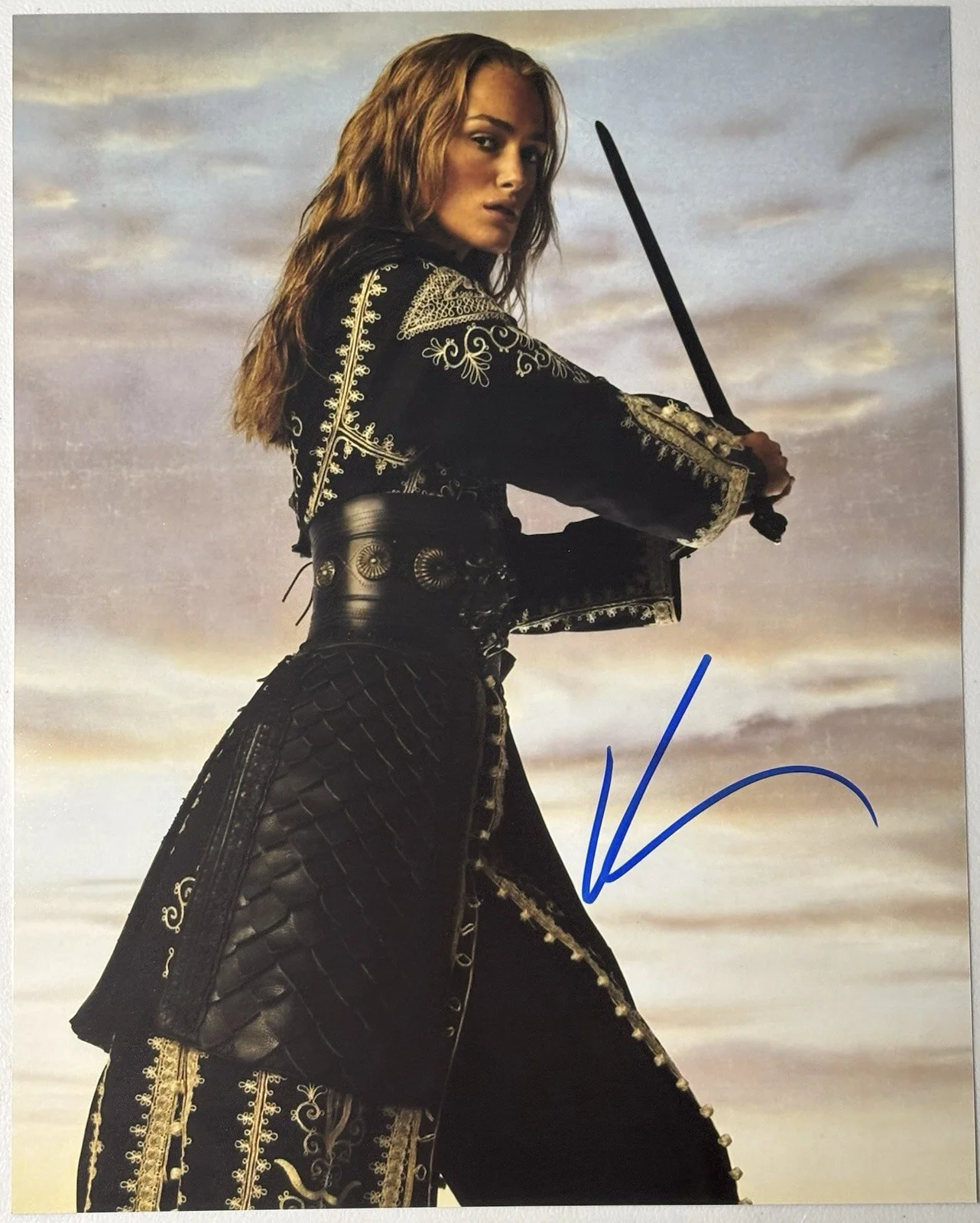 Keira Knightley — Keira Knightley Signed Photo, 8x10 With COA, Pirates Of The Caribbean