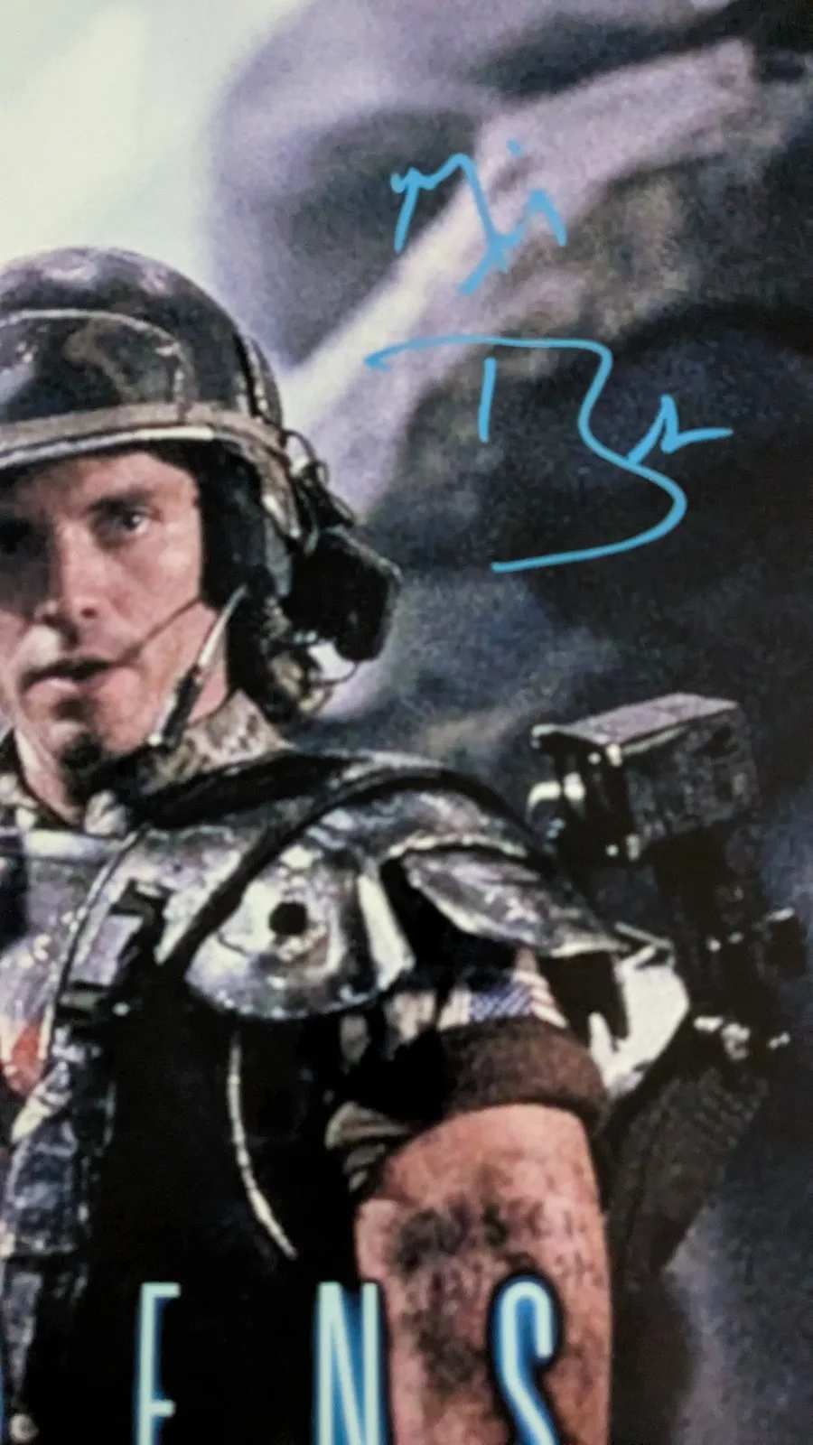 Michael Biehn — MICHAEL BIEHN Signed ALIENS 11x17 Poster Autograph Hicks JSA COA y, image 2