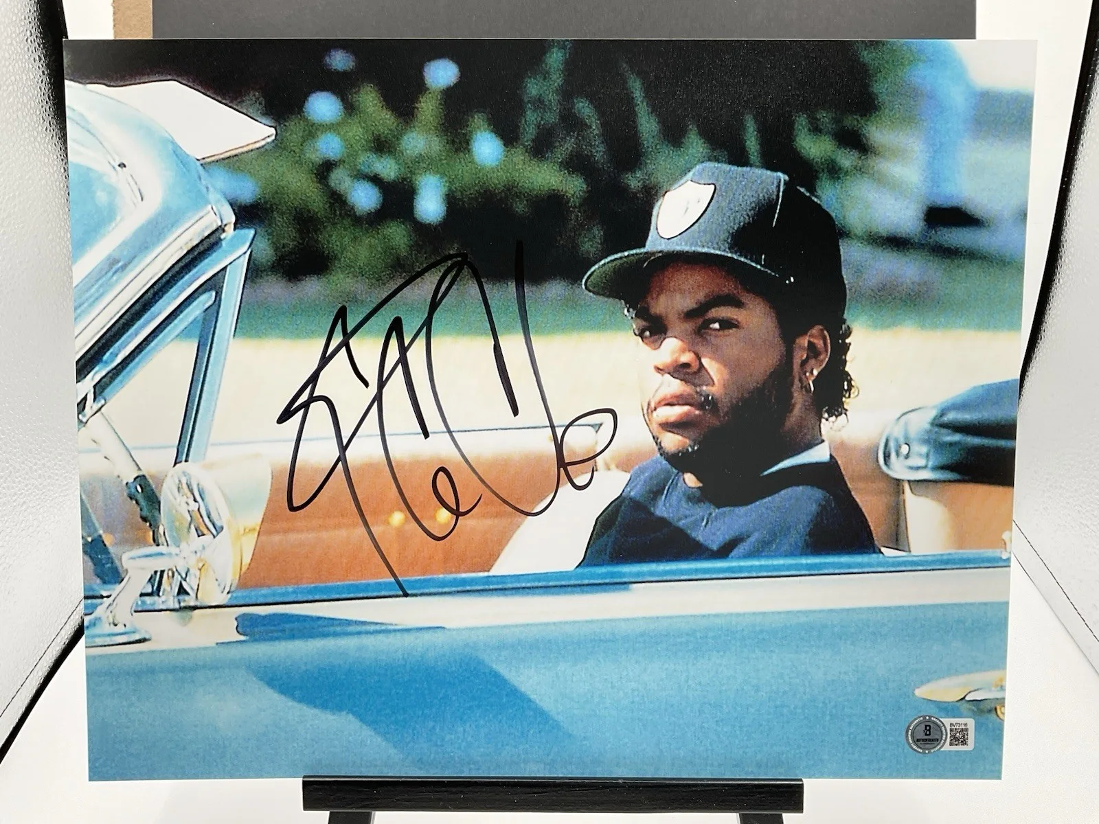 Ice Cube — Ice Cube Signed 11x14 Music photo Boyz n the Hood signed 11x14 BAS NWA autograph