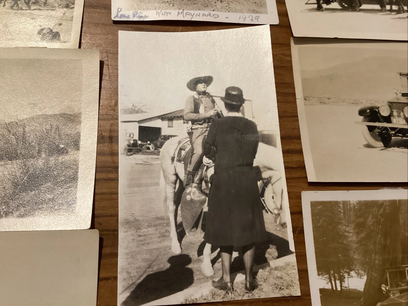 The Wagon Master Photographs X 12~OOAK RARE AMATEUR~Ken Maynard~H.J.BROWN~1929, изображение 3