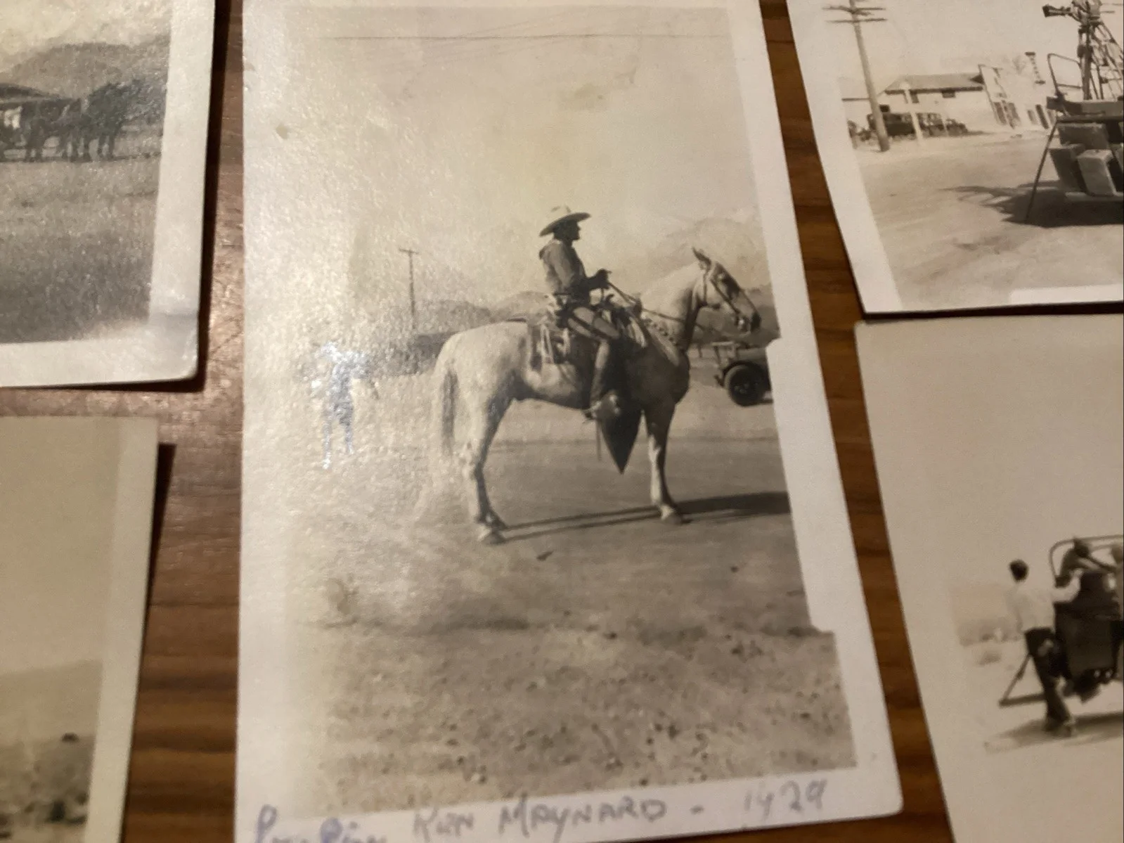 The Wagon Master Photographs X 12~OOAK RARE AMATEUR~Ken Maynard~H.J.BROWN~1929, изображение 4