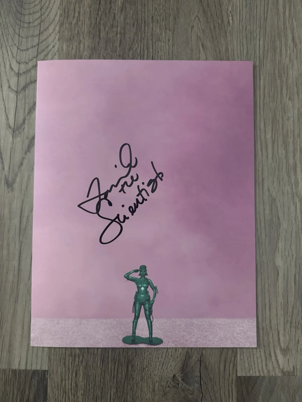 Mariah The Scientist Autograph Signed 8.5x11 Photo Hearts Sold Separately, image 2