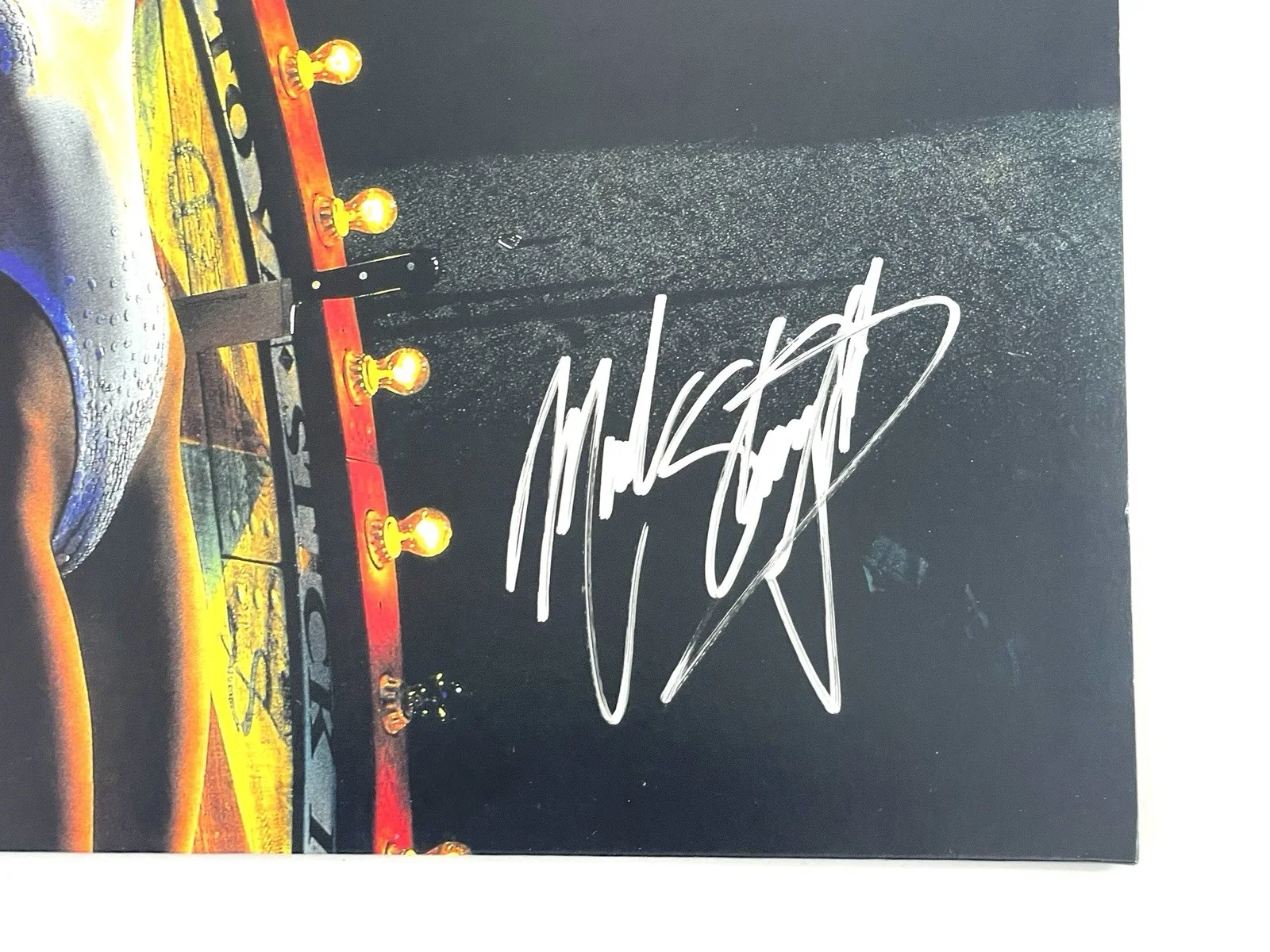 Mark Slaughter Signed Stick It To Ya Reissue Vinyl Album RareTracks Signing JSA, image 2