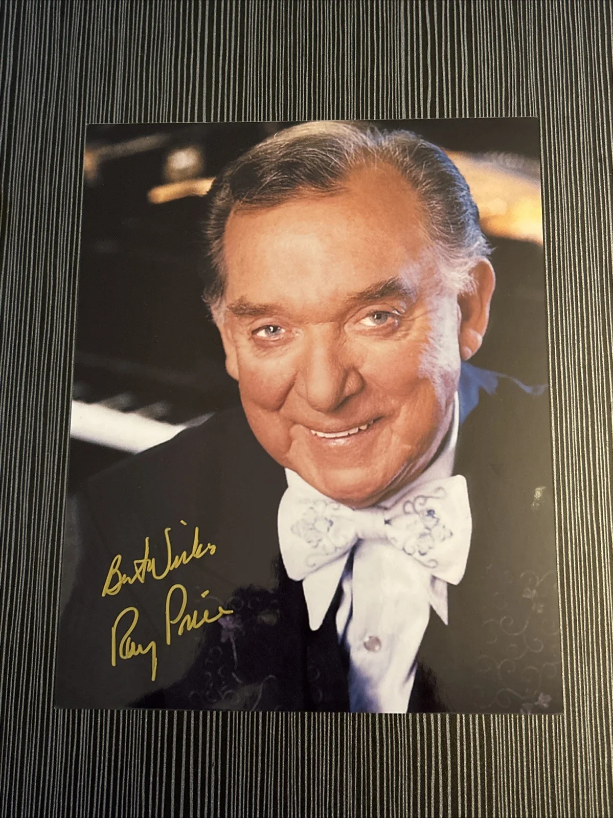 RAY PRICE COUNTRY SINGER, SONGWRITER SIGNED AUTOGRAPHED 8x10 PHOTO A, изображение 2