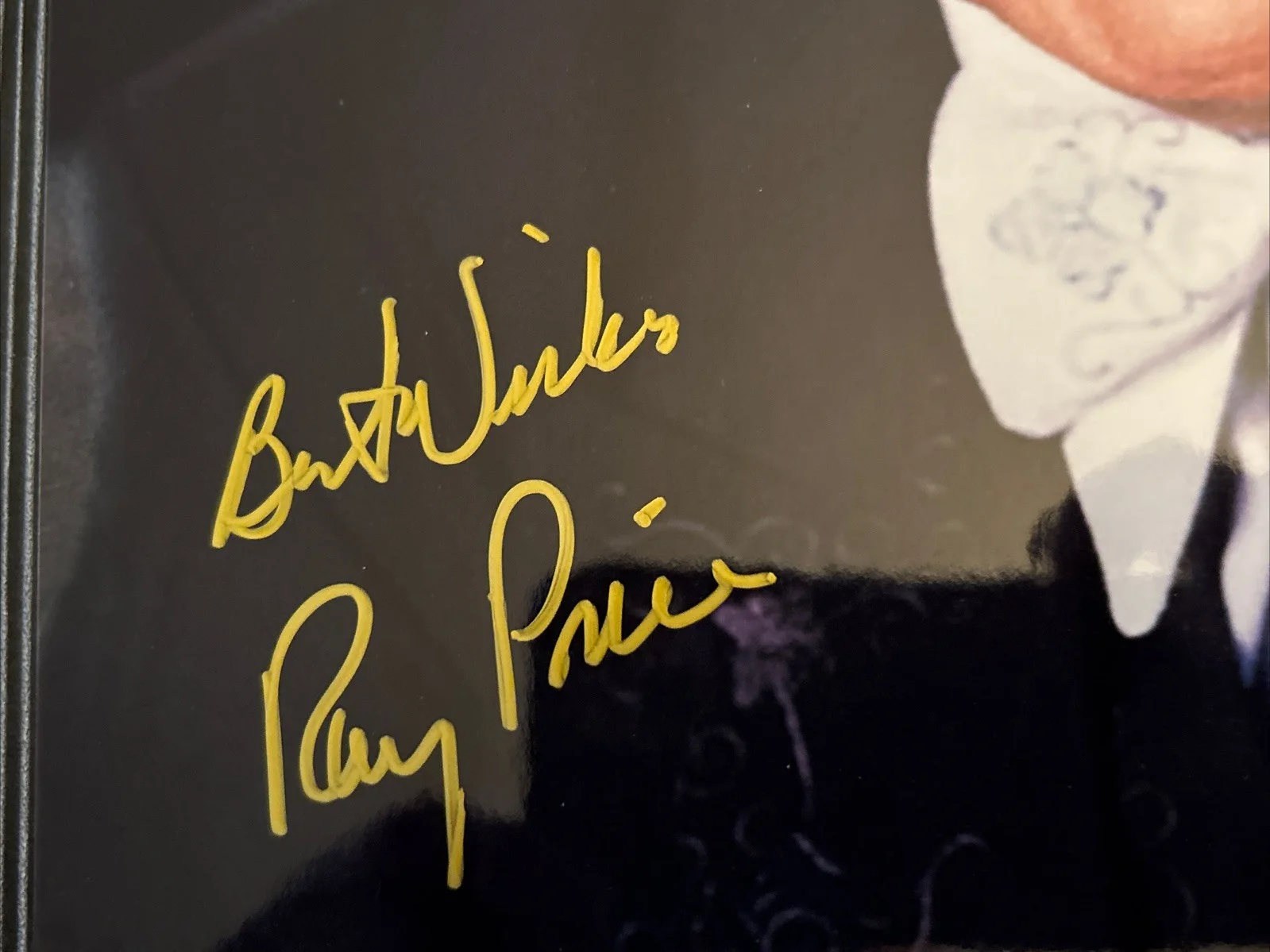RAY PRICE COUNTRY SINGER, SONGWRITER SIGNED AUTOGRAPHED 8x10 PHOTO A, изображение 3