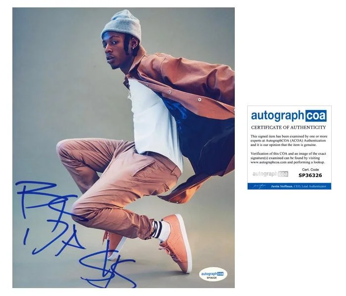 Joey Bada — Joey Badass "B4.Da.$$" AUTOGRAPH Signed 'Bada$$' Autographed 8x10 Photo ACOA