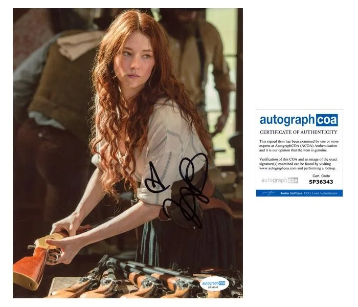Haley Bennett — Haley Bennett "The Magnificent Seven" AUTOGRAPH Signed 'Emma' 8x10 Photo C ACOA