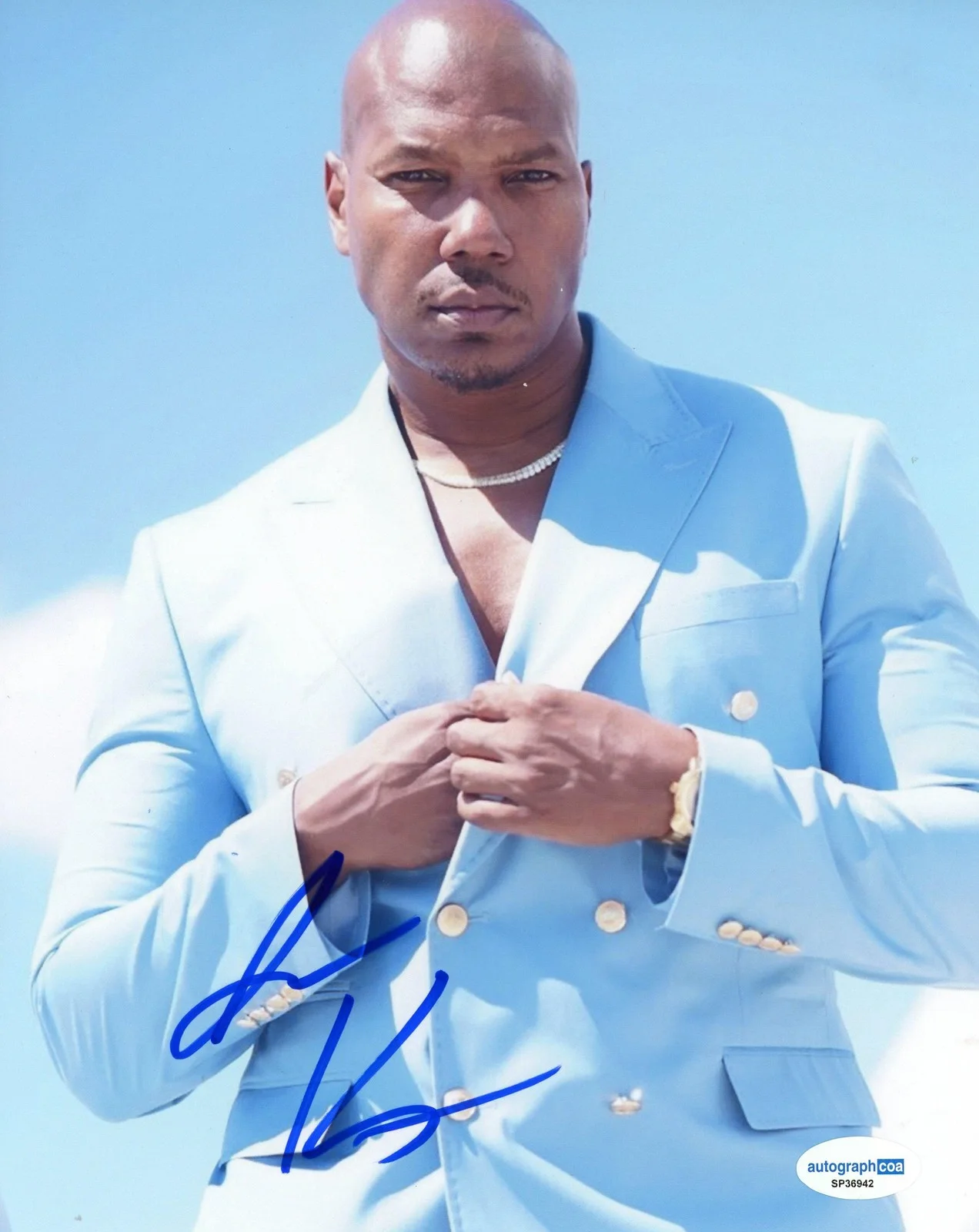 Isaac Keys — Isaac Keys "Power Book IV: Force" AUTOGRAPH Signed Autographed 8x10 Photo ACOA, image 2