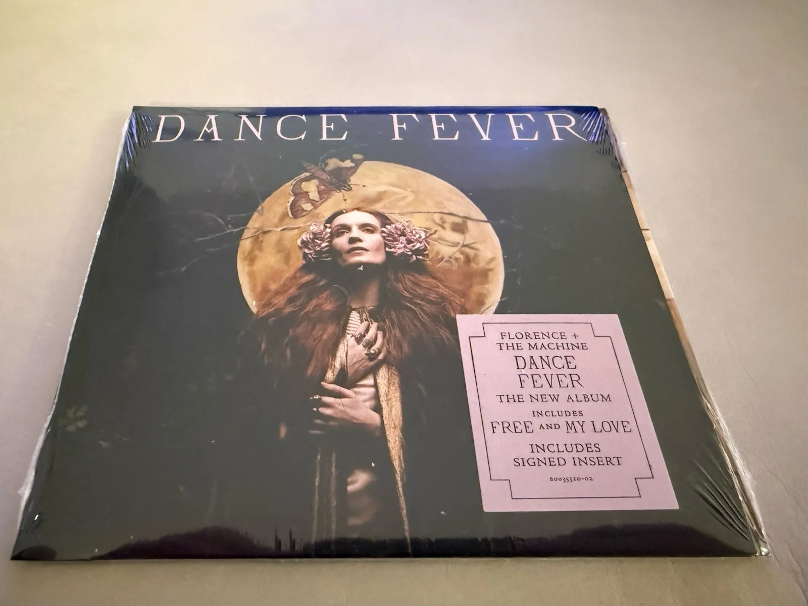 Florence and the Machine Hand Signed Autographed CD Insert, Dance Fever, image 2