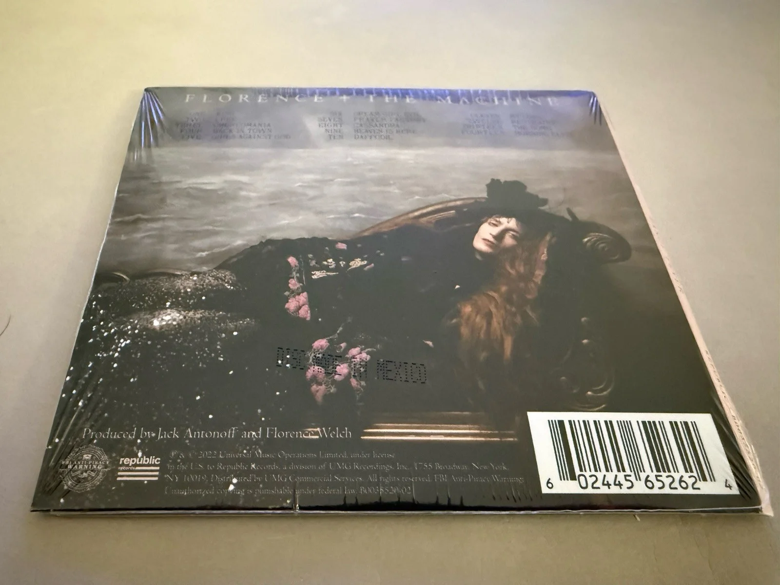 Florence and the Machine Hand Signed Autographed CD Insert, Dance Fever, image 3