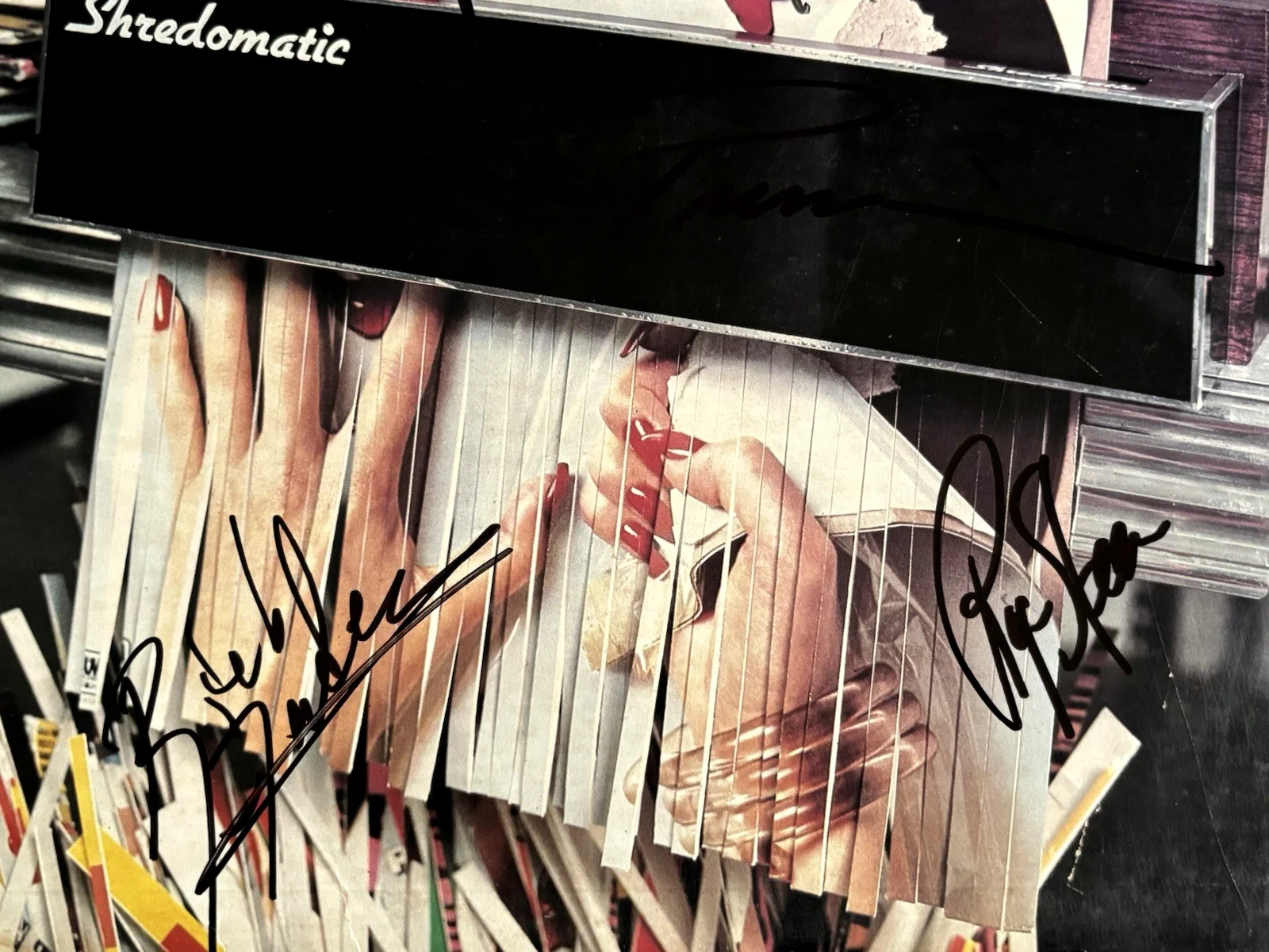THE TUBES Signed TRASH Vinyl LP RECORD JSA COA Fee Waybill STEEN Anderson PRINCE, изображение 4