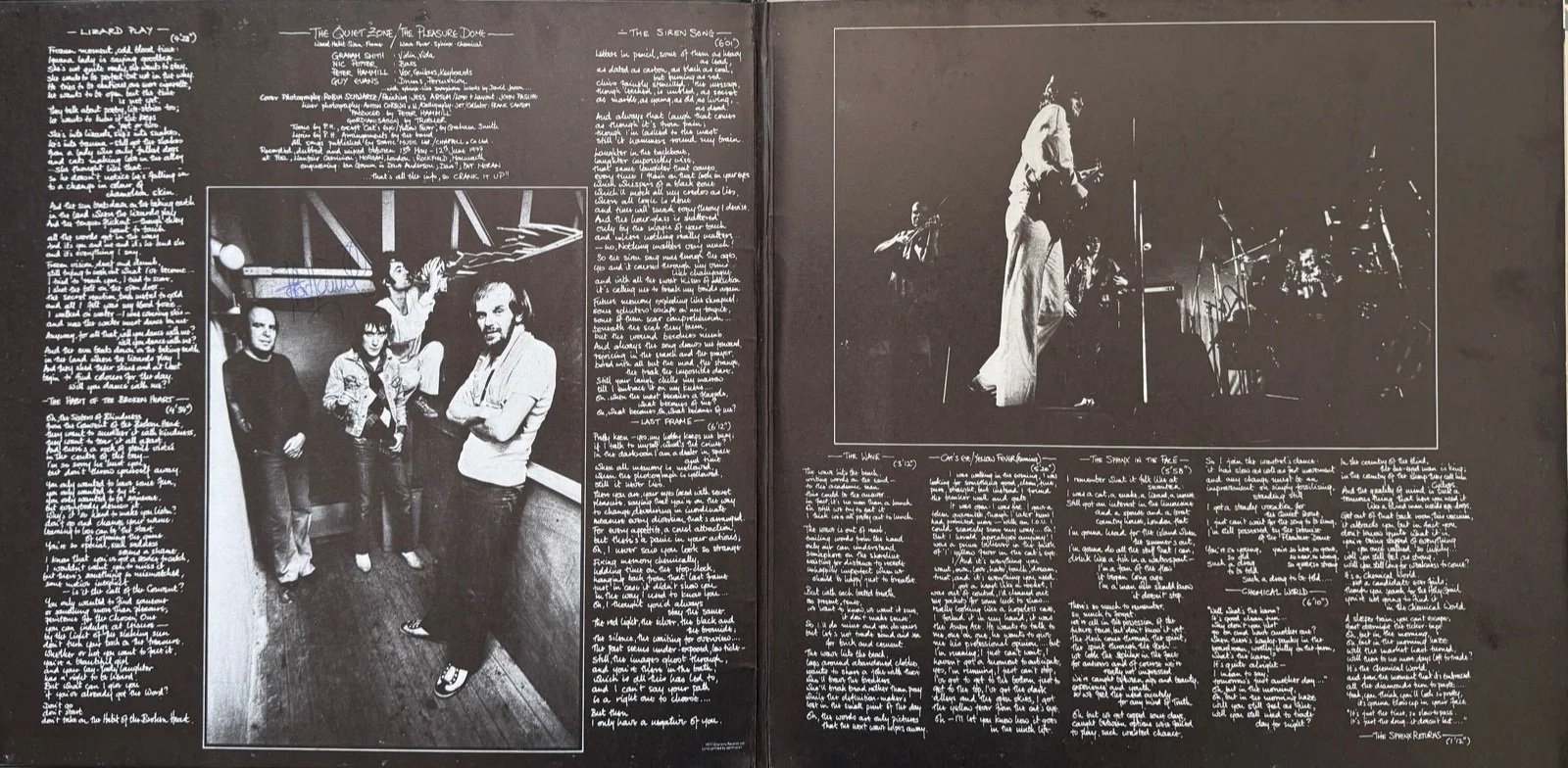 Van Der Graaf Generator : 5 LP ALL SIGNED autographed vinyl by Peter Hammill, image 3