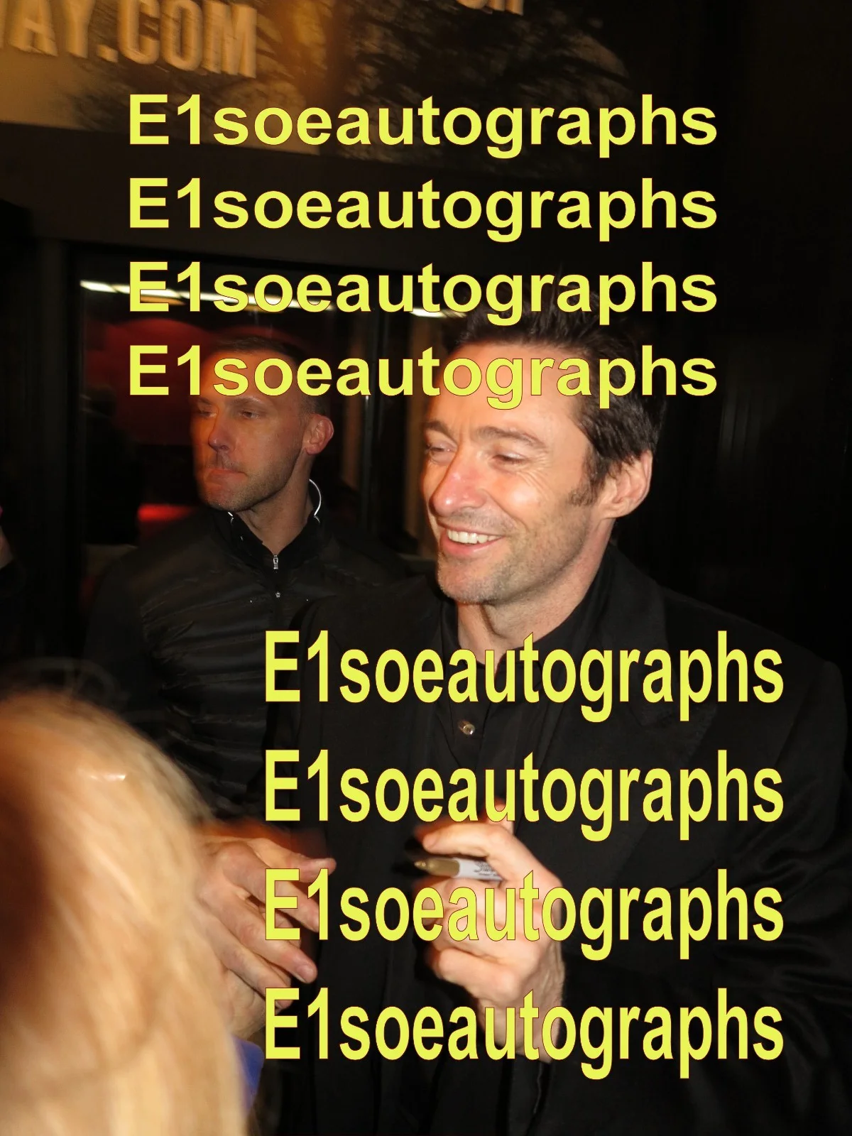 Hugh Jackmann, Cush Jumbo — Hugh Jackman & Cush Jumbo signed The River 8x10 Photo. Deadpool, Wolverine, изображение 4