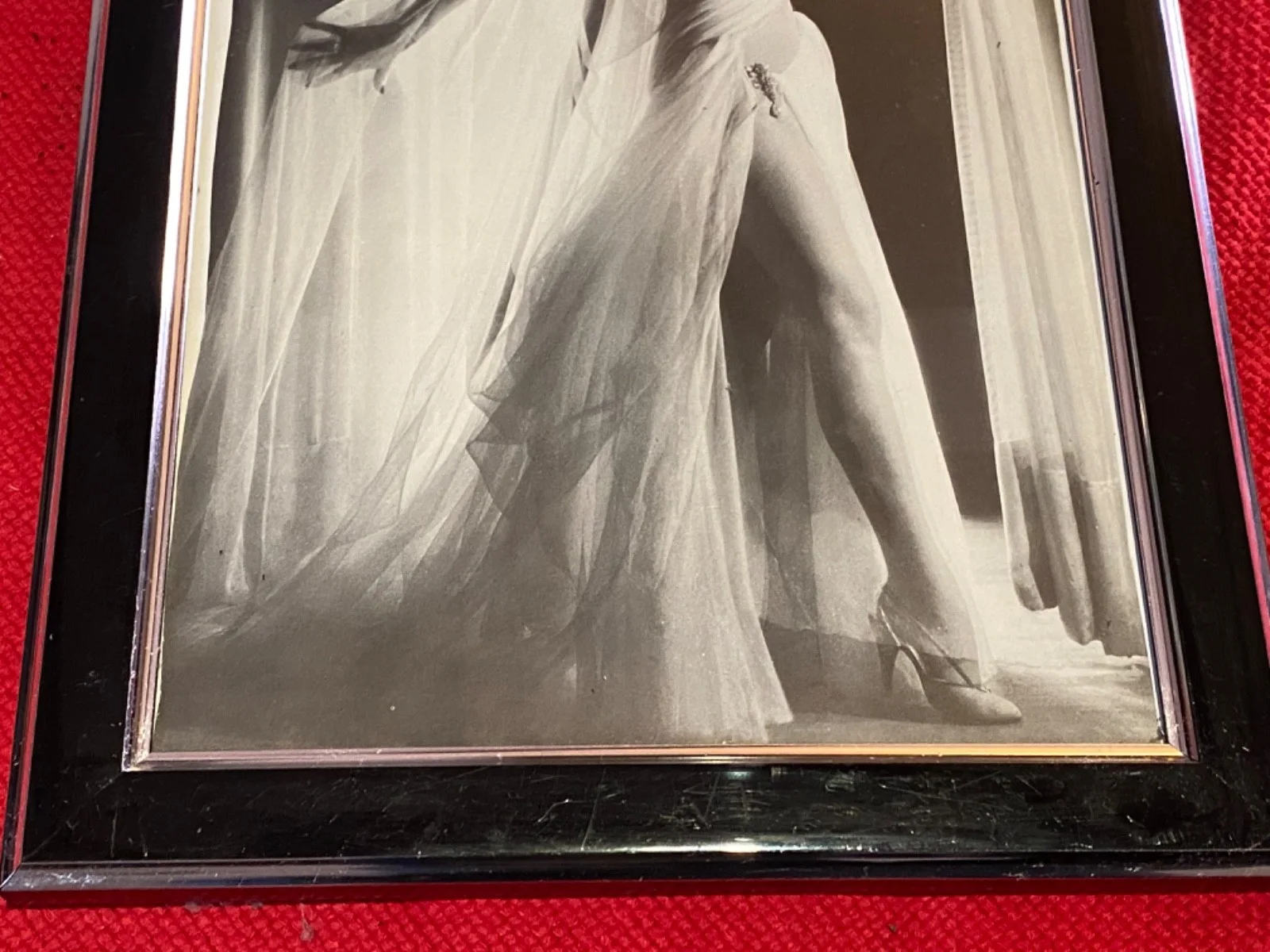Vintage Framed Magazine Print Marlene Dietrich, image 4