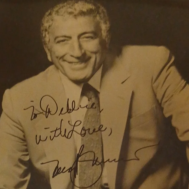 Tony Bennett Signed Columbia Promo Photograph 1992 Sony Music, изображение 4