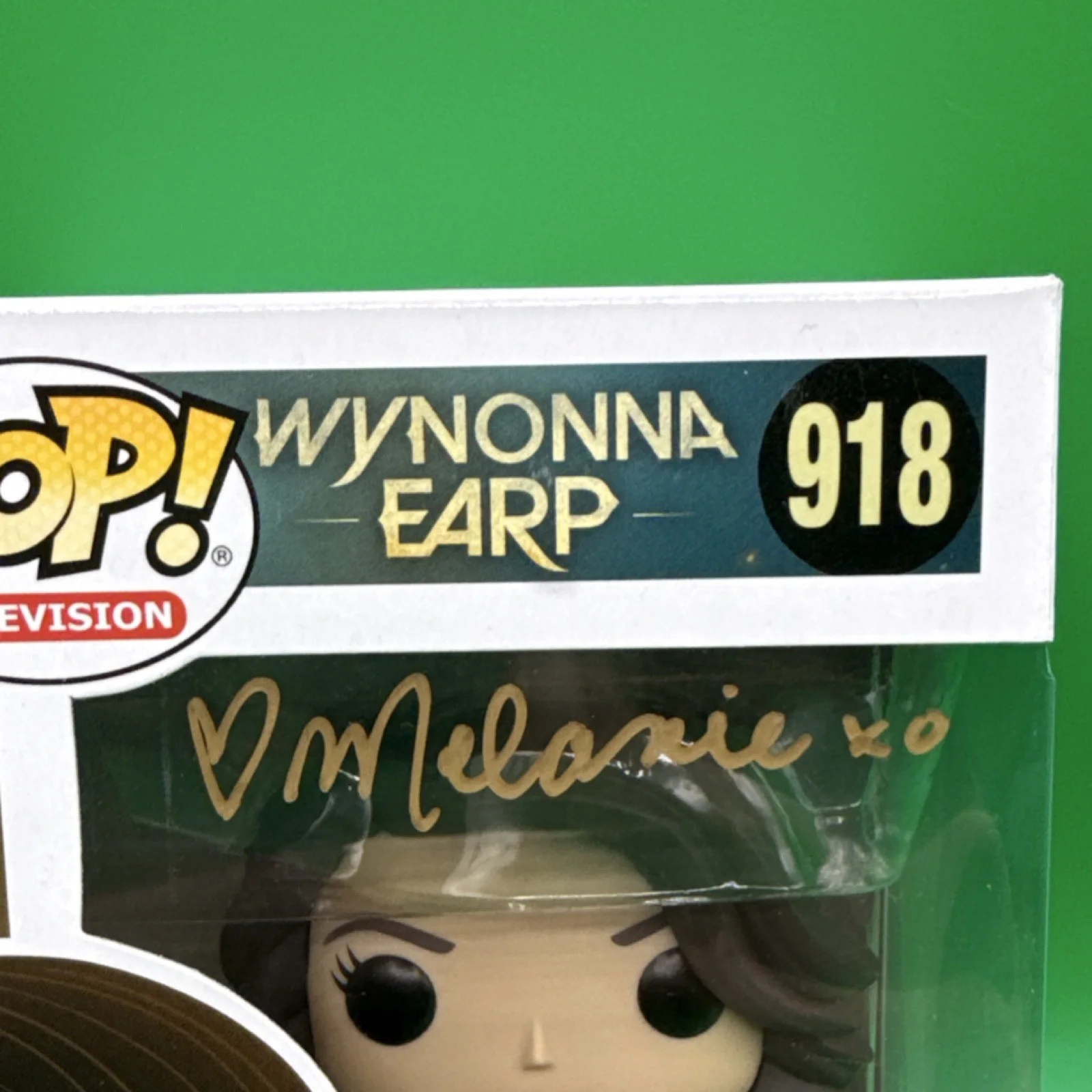 Melanie — Funko Pop Wynonna Earp #918 Figure Signed by Melanie Scrofano, image 2