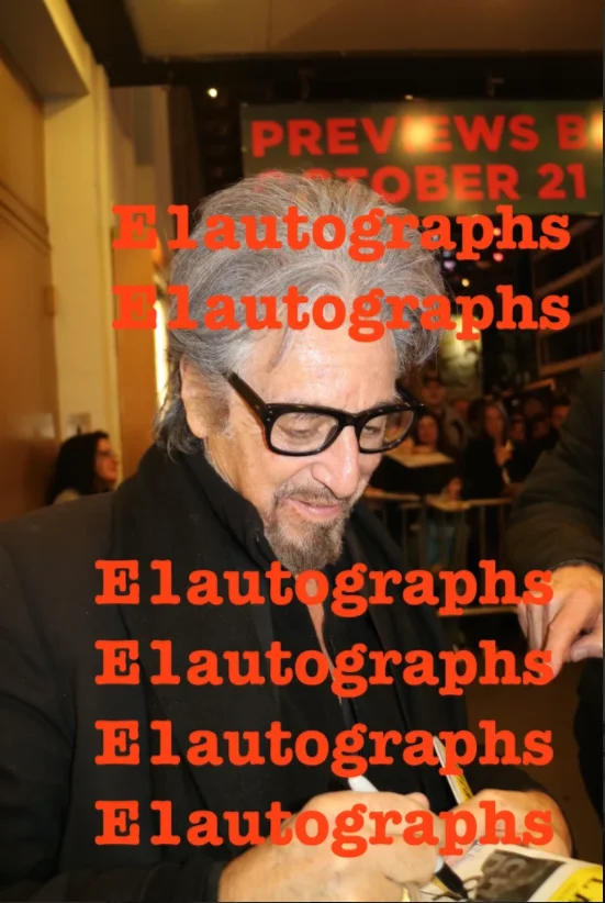 Al Pacino — Al Pacino Signed China Doll 8x10 Photo. Proof. Broadway Show. Scarface, изображение 2