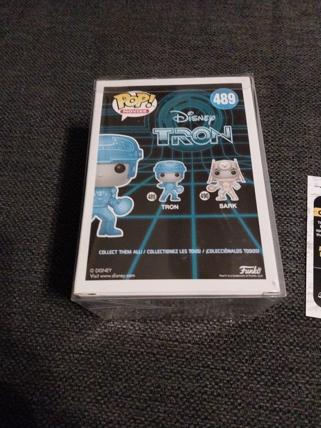 Bruce Reitherman — Bruce Boxleitner Signed Autographed TRON Funko Pop JSA Certified Glow Chase, image 5