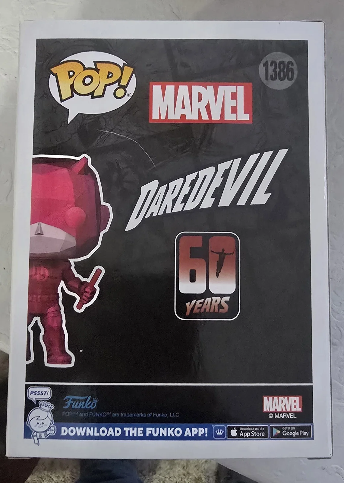 Ben Afleck — Ben Affleck Signed/Autographed Daredevil Funko Pop! Dual Cert. Beckett Witnessed, image 3