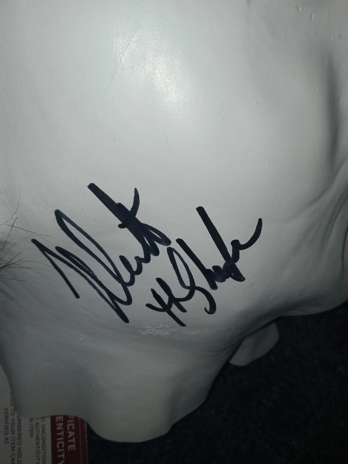 Nick Castle — Nick Castle Hand Signed "Halloween" Michael Myers Mask - COA, image 4