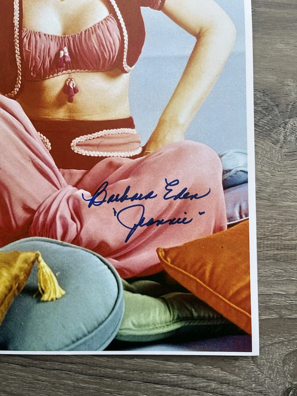 Barbara Eden — Barbara Eden Signed 11x17 Photo I Dream Of Jeannie Steel City Con COA, изображение 5