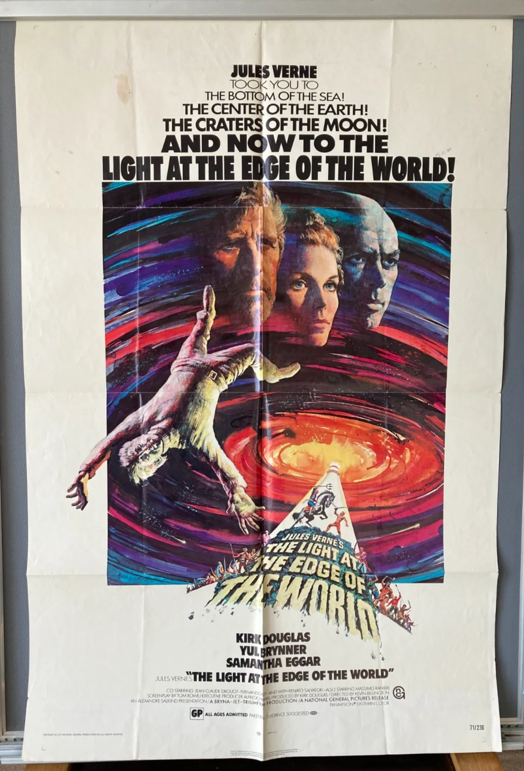 Cinema Poster: LIGHT AT THE EDGE OF THE WORLD 1971 (US One Sheet) Yul Brynner, изображение 2