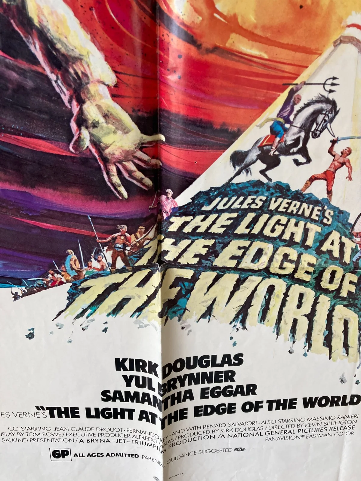 Cinema Poster: LIGHT AT THE EDGE OF THE WORLD 1971 (US One Sheet) Yul Brynner, изображение 5