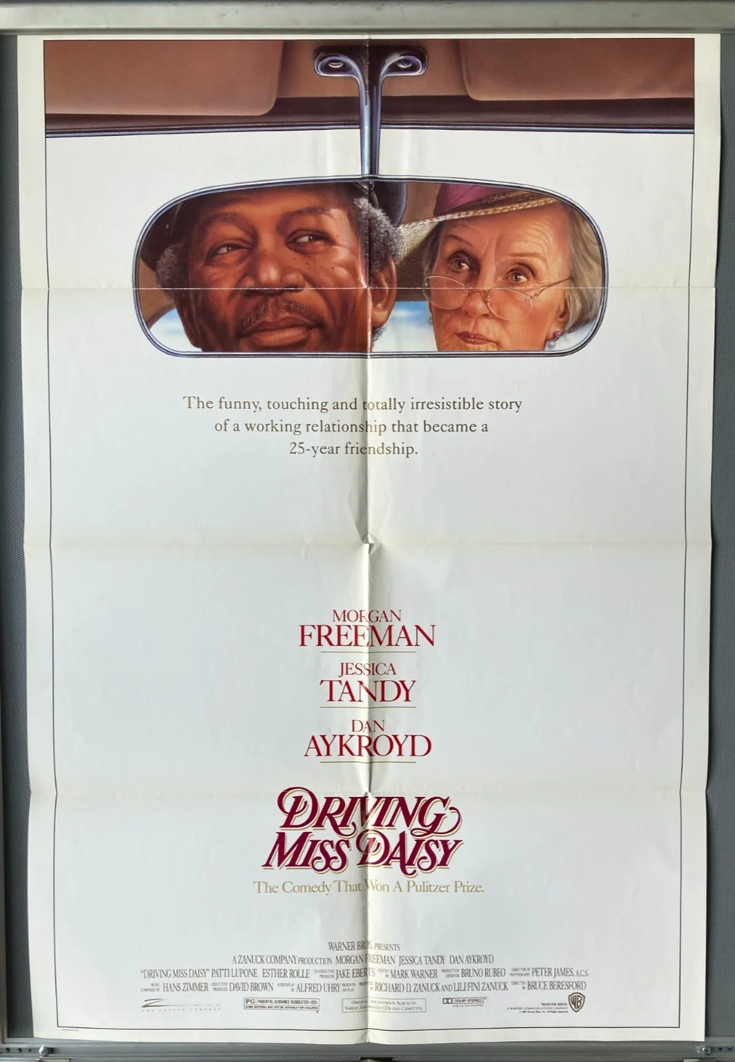 Cinema Poster: DRIVING MISS DAISY 1989 (US One Sheet) Morgan Freeman, изображение 2