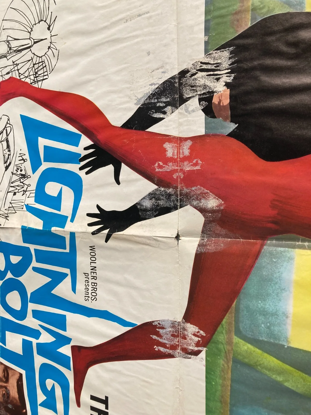 Cinema Poster: LIGHTNING BOLT aka Operazione Goldman 1966 (US One Sheet), изображение 3