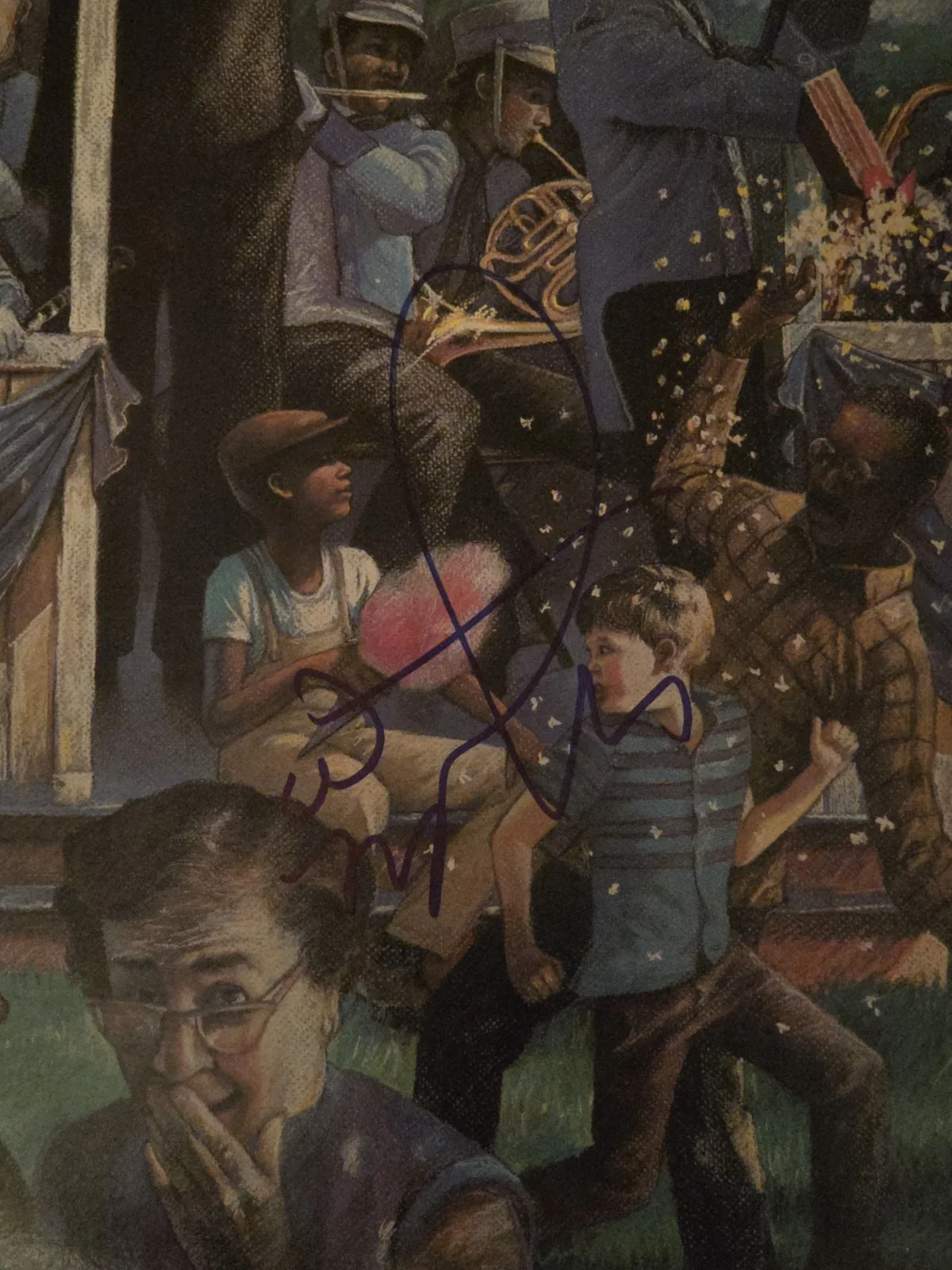 Wynton Marsalis Signed Autographed Album, image 2