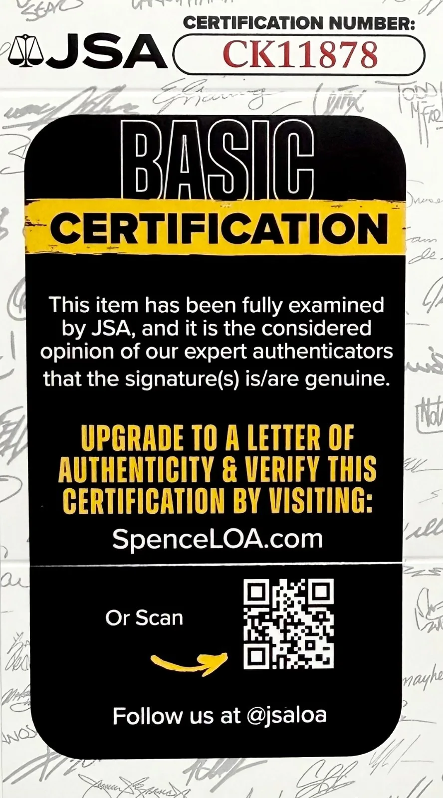 Martin Mull — MARTIN MULL Signed Autographed 3"x 5" INDEX CARD Clue Roseanne JSA CERTIFIED, image 4