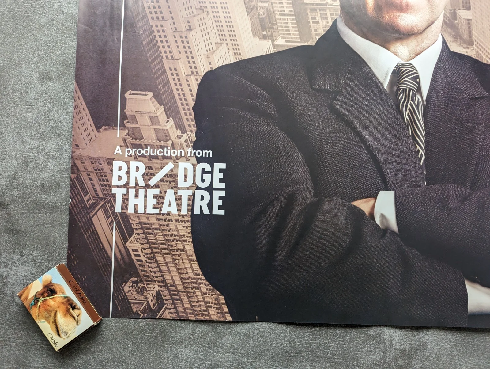 NATIONAL THEATRE LIVE: STRAIGHT LINE CRAZY UK QUAD ROLLED POSTER FIENNES 2022, изображение 4