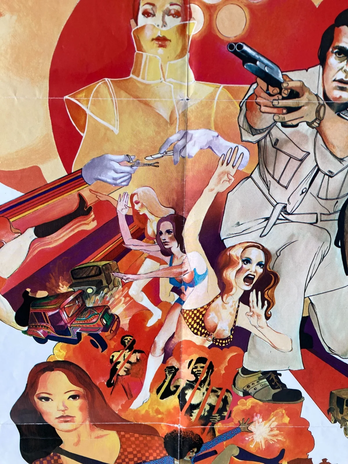 Cinema Poster: WONDER WOMEN 1973 (US One Sheet) Nancy Kwan Ross Hagen, изображение 4