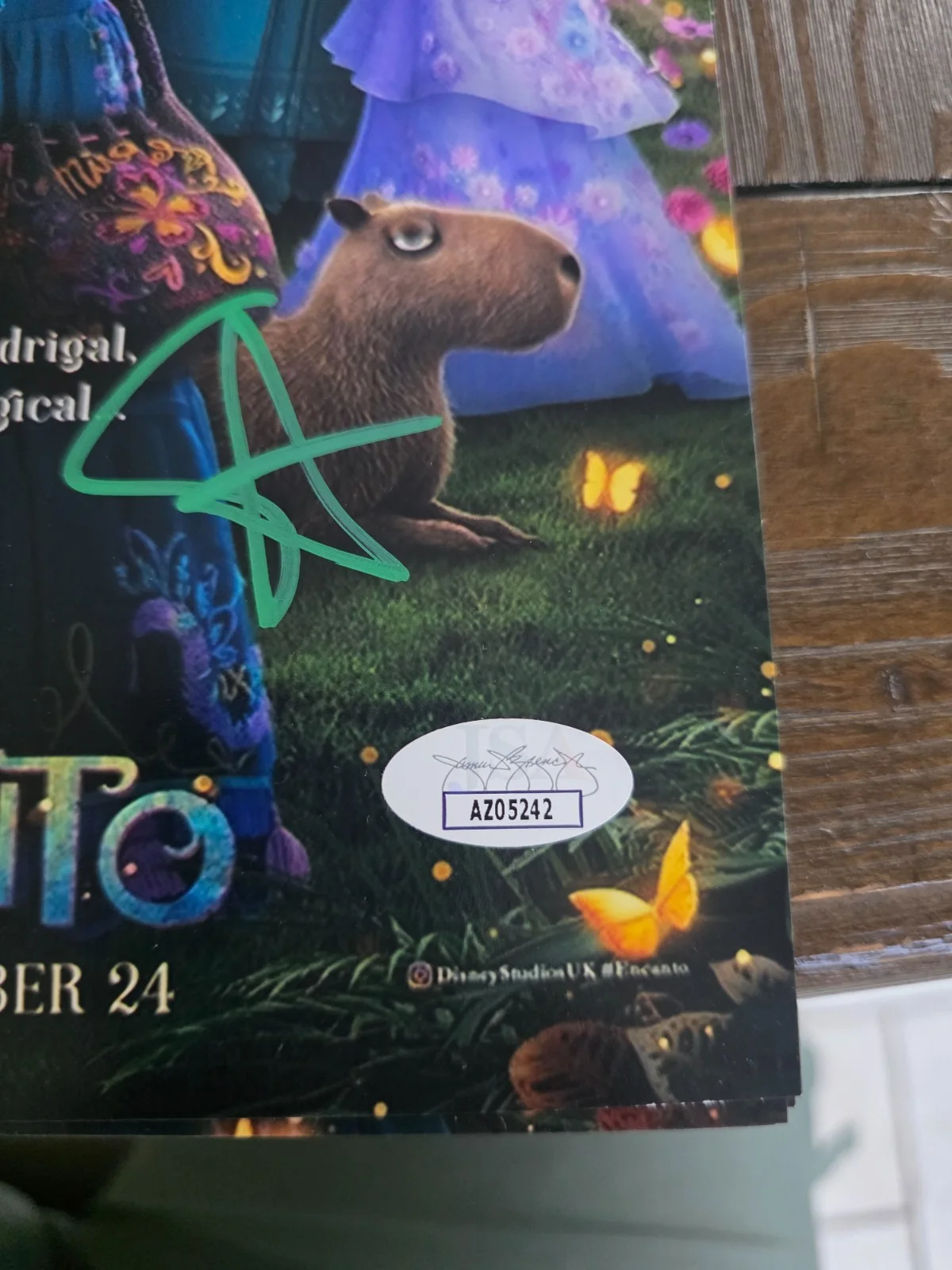 Stephanie Beatriz — Stephanie Beatriz signed encanto signed 8x10 coa jsa, image 2
