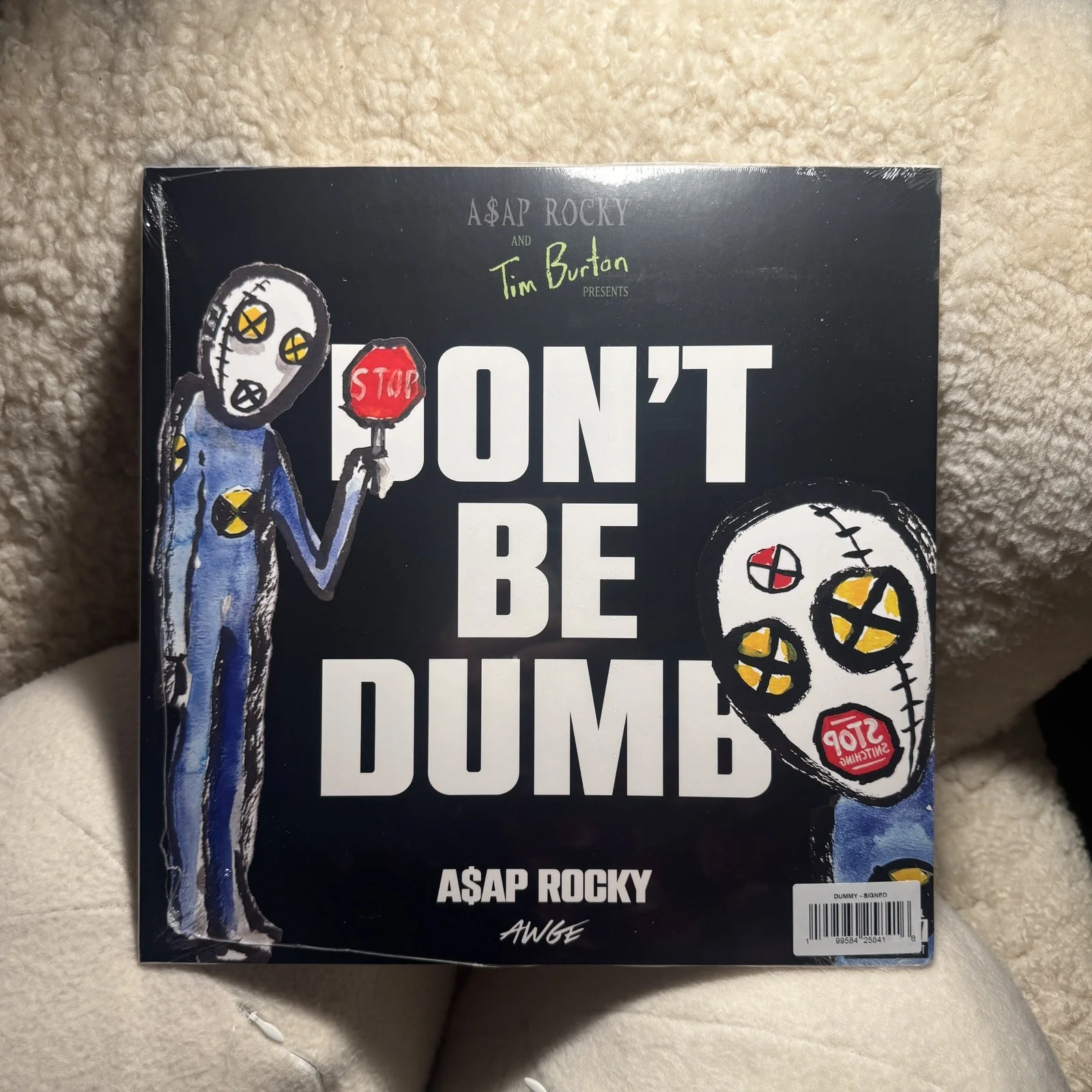 ASAP ROCKY DONT BE DUMB DUMMY 2 DISC VINYL LP SIGNED INSERT IN HAND SHIPS TODAY!, image 2