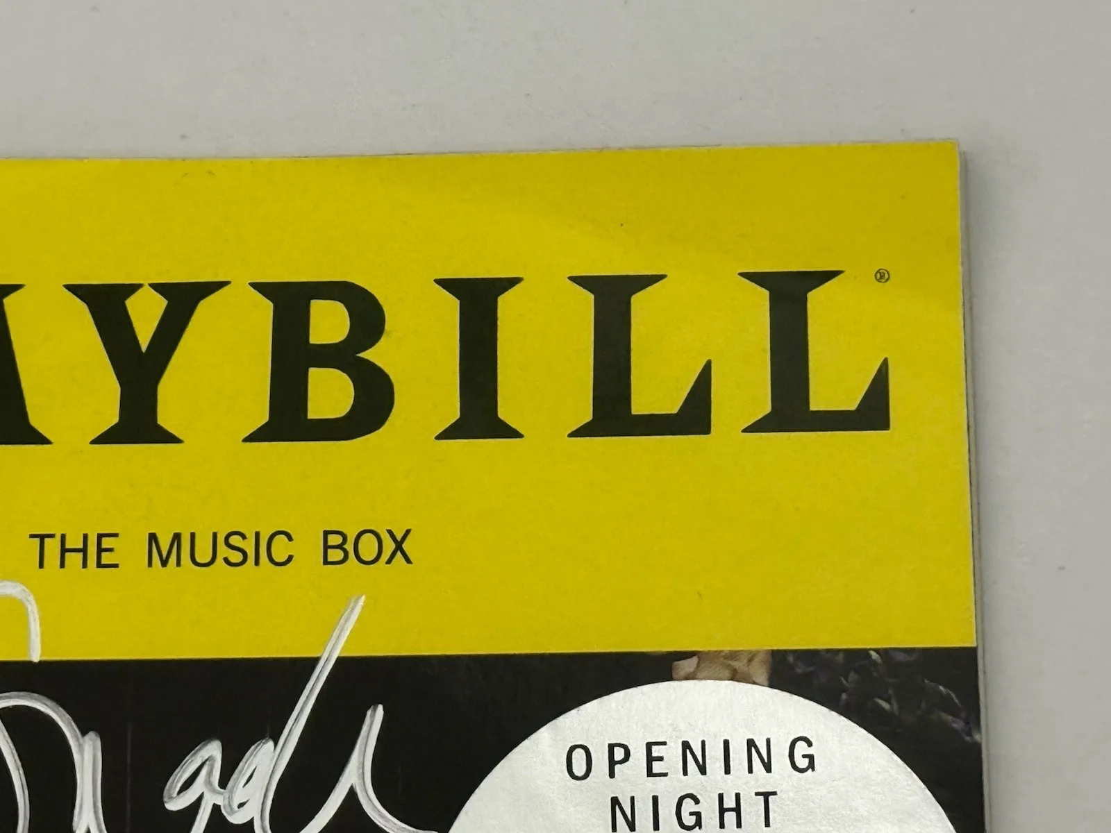 Sarah Snook — Sarah Snook signed Opening Night Playbill The Picture of Dorian Gray Beckett BAS, изображение 3