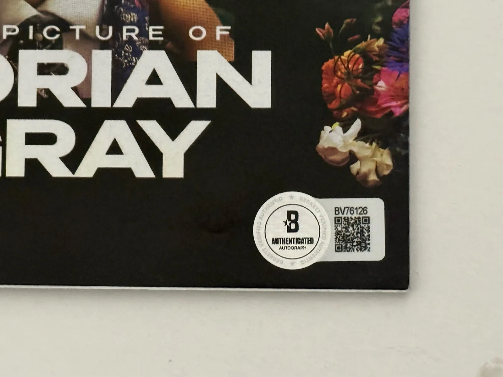 Sarah Snook — Sarah Snook signed Opening Night Playbill The Picture of Dorian Gray Beckett BAS, изображение 4