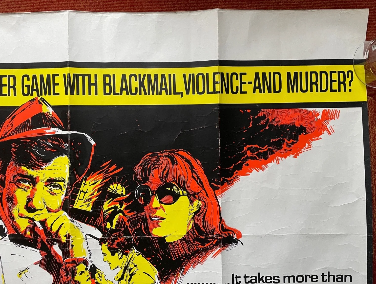 GUMSHOE (1971) Original UK Quad Movie Film Poster Albert Finney Billie Whitelaw, изображение 3