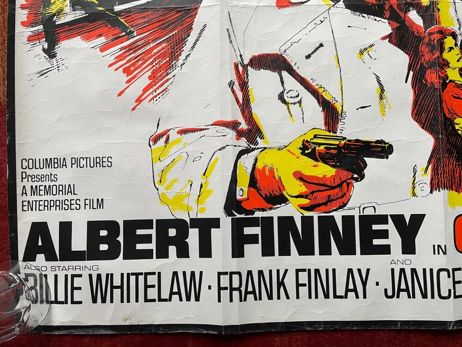 GUMSHOE (1971) Original UK Quad Movie Film Poster Albert Finney Billie Whitelaw, изображение 4