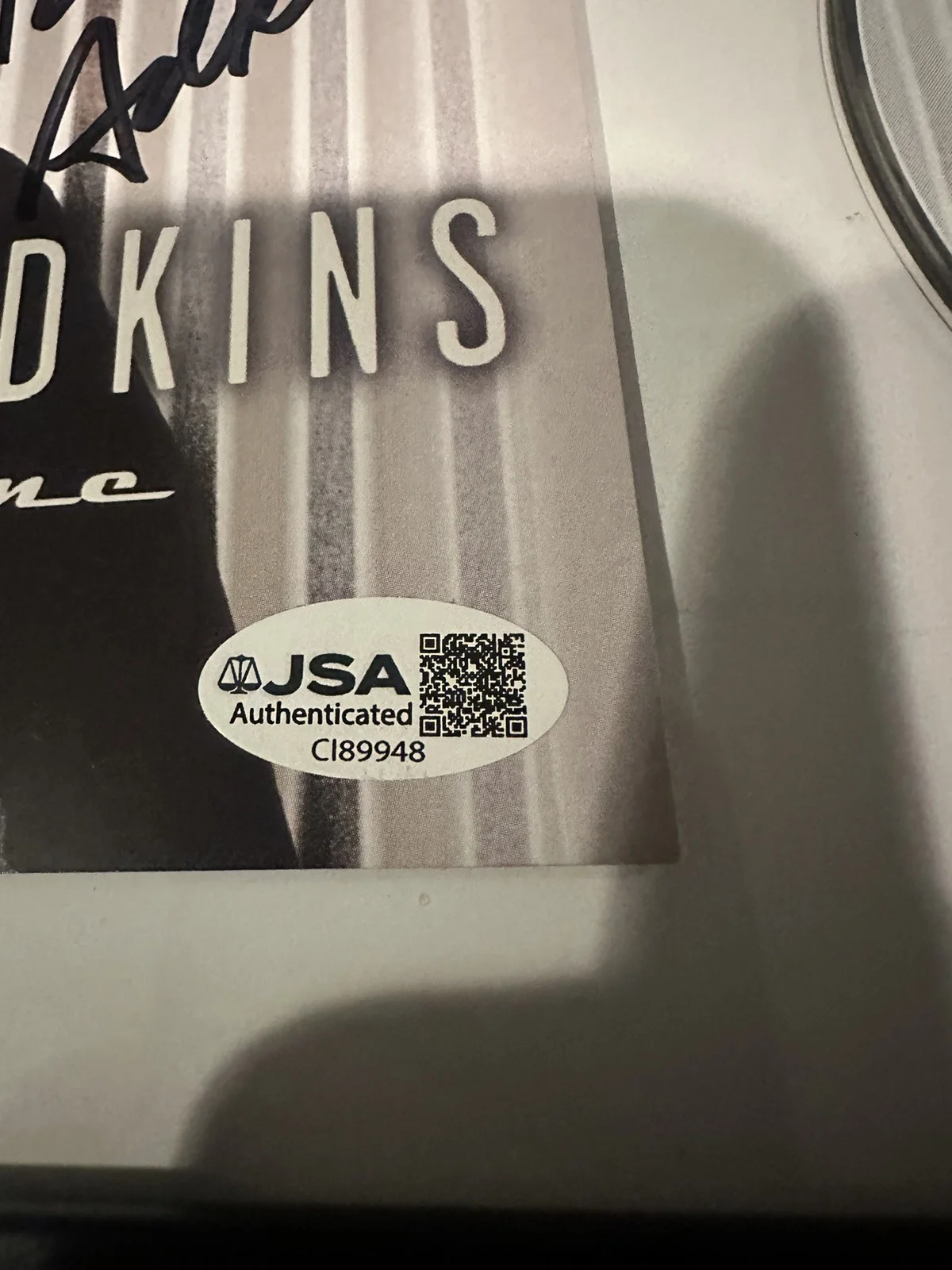 TRACE ADKINS SIGNED FRAMED COUNTRY CD JSA COA AUTOGRAPHED SINGER AUTO CHROME, image 2