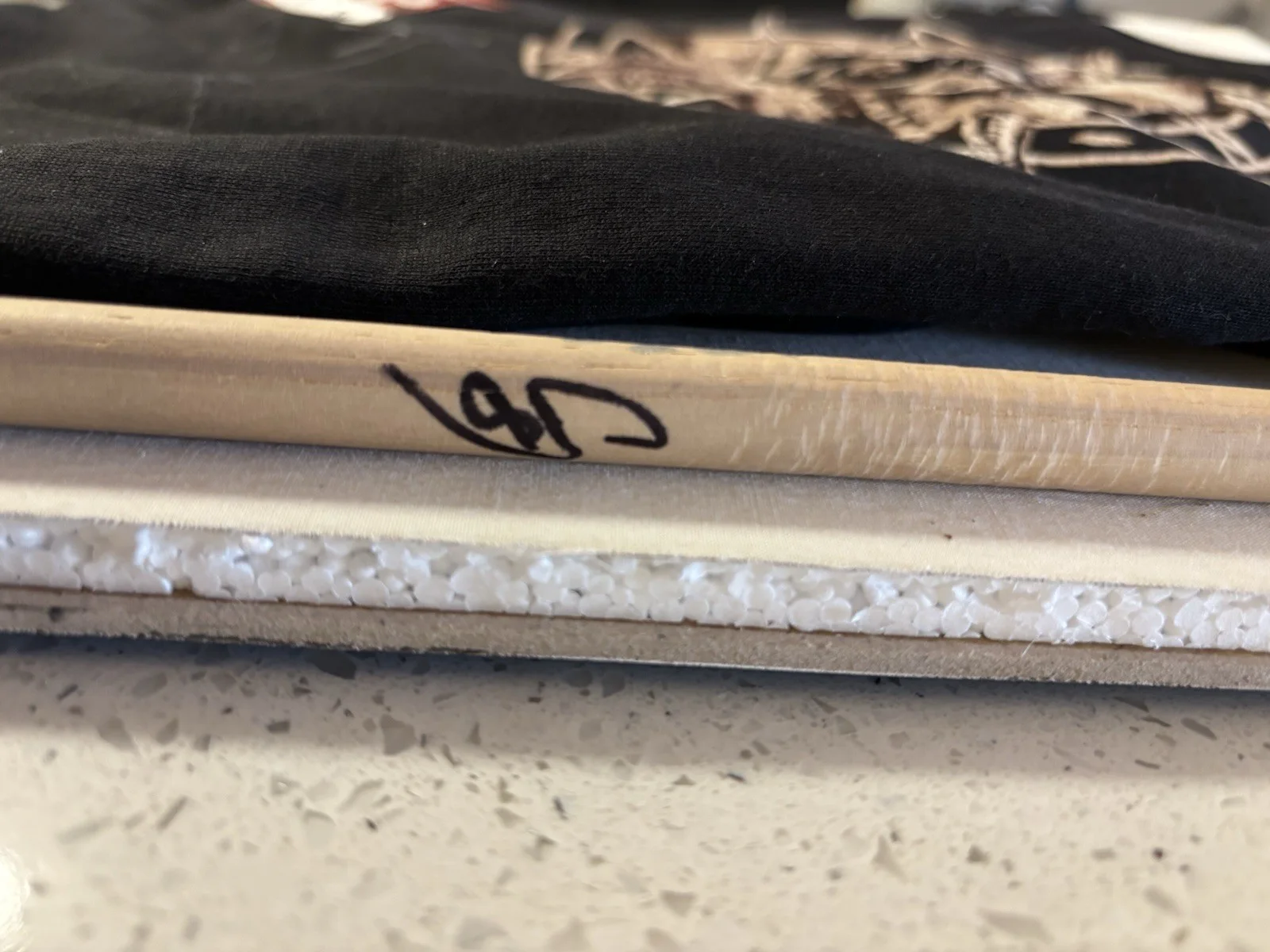 Slipknot Signed Shirt Drumstick Corey Taylor, Clown, Sid Wilson 2005 VIP Ticket, image 4